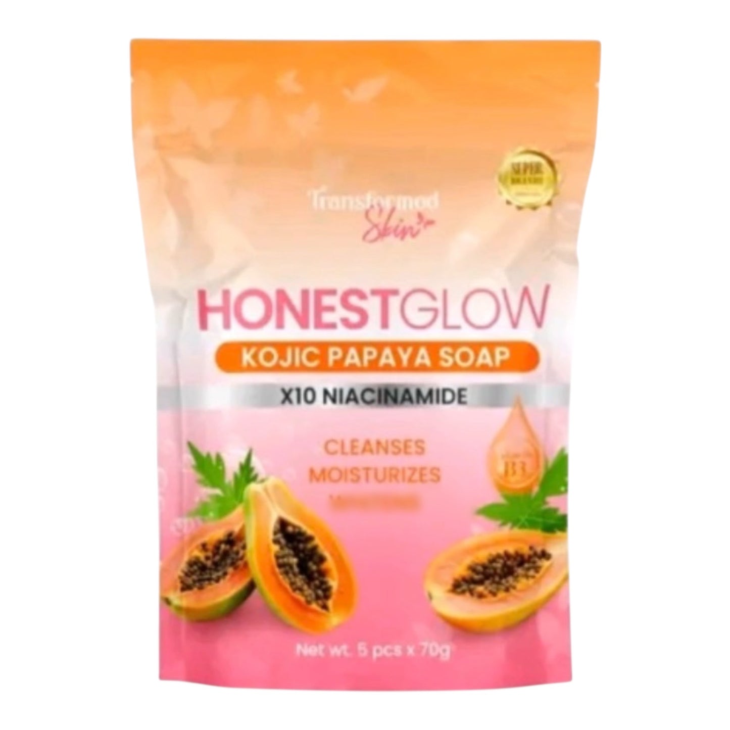 Honest Glow - Kojic Papaya soap 70g