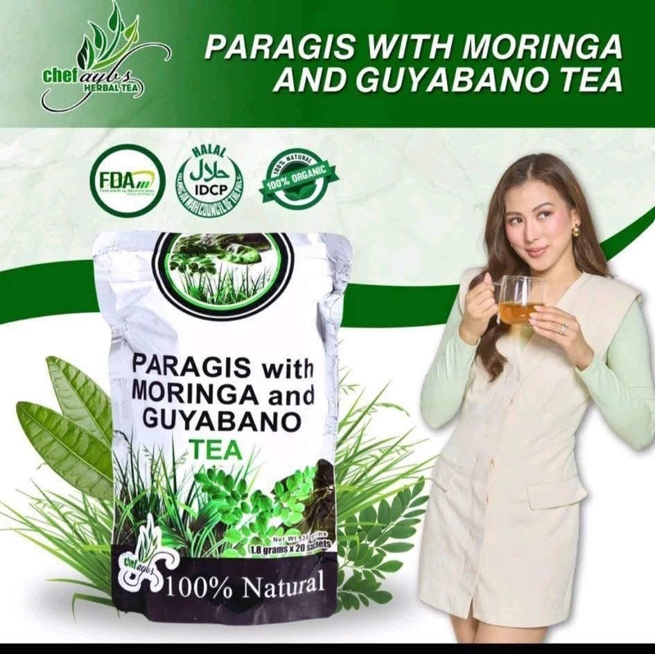Paragis w/ moringa & Guyabano Tea 36g -20 tea bags