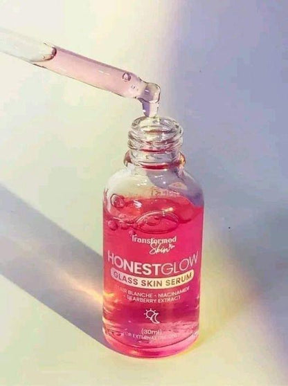 Transformed Skin - Honest Glow Glass Skin Serum 30ml (Pink)