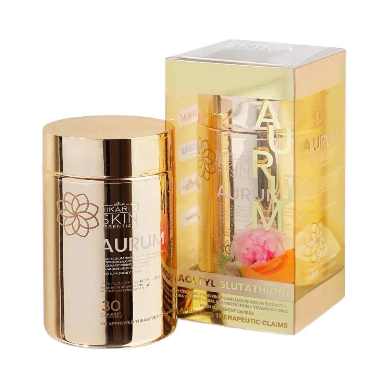 Hikari Skin essentials - AURUM Glutathione 30 caps