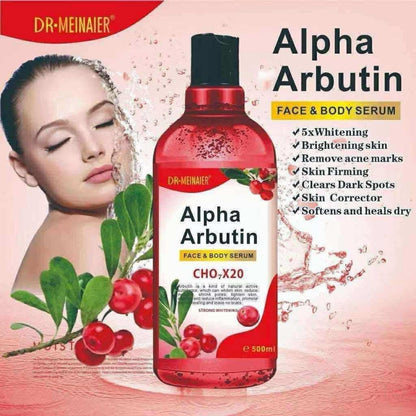 Dr. Meinaier Alpha Arbutin Face & Body Serum 500ml