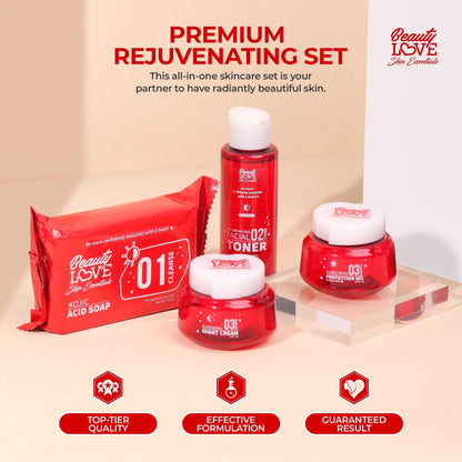 Beauty Love Skin Essentials - Rejuvenating Facial Set
