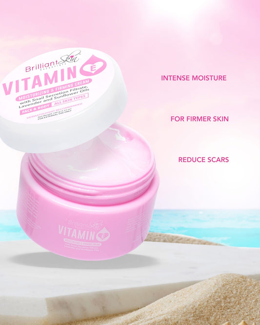 Brilliant skin essential Vitamin E moisturizing & Firming cream 100g