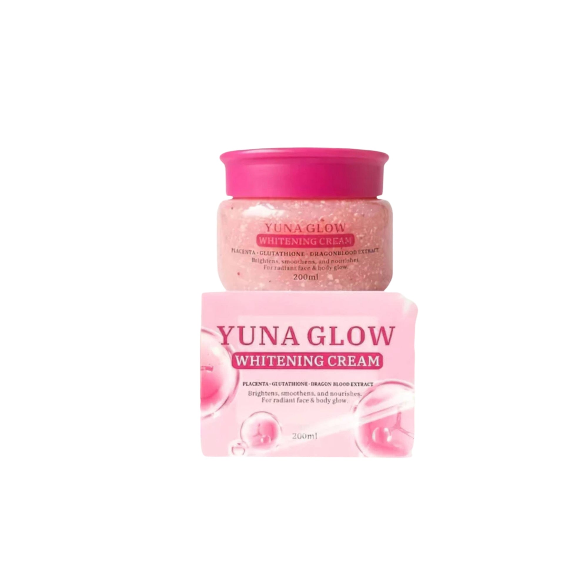placenta glutathione cream BMRS -YUNA Glow Whitening cream -200ml – ROSYSKIN ESSENTIALS LLC