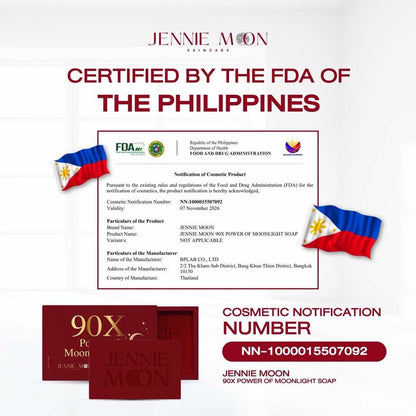 JENNIE MOON -90X POWER OF MOONLIGHT SOAP 160g