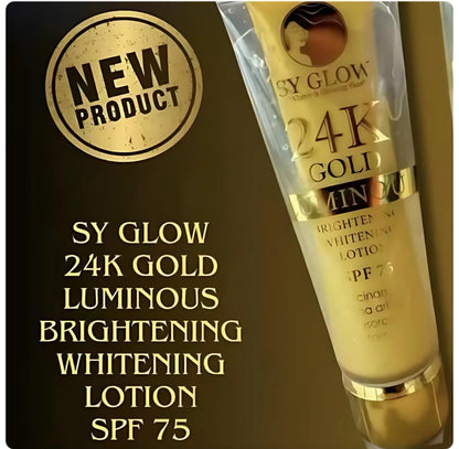 SYGLOW 24K LUMINOUS BRIGHTENING LOTION SPF75 -250ML