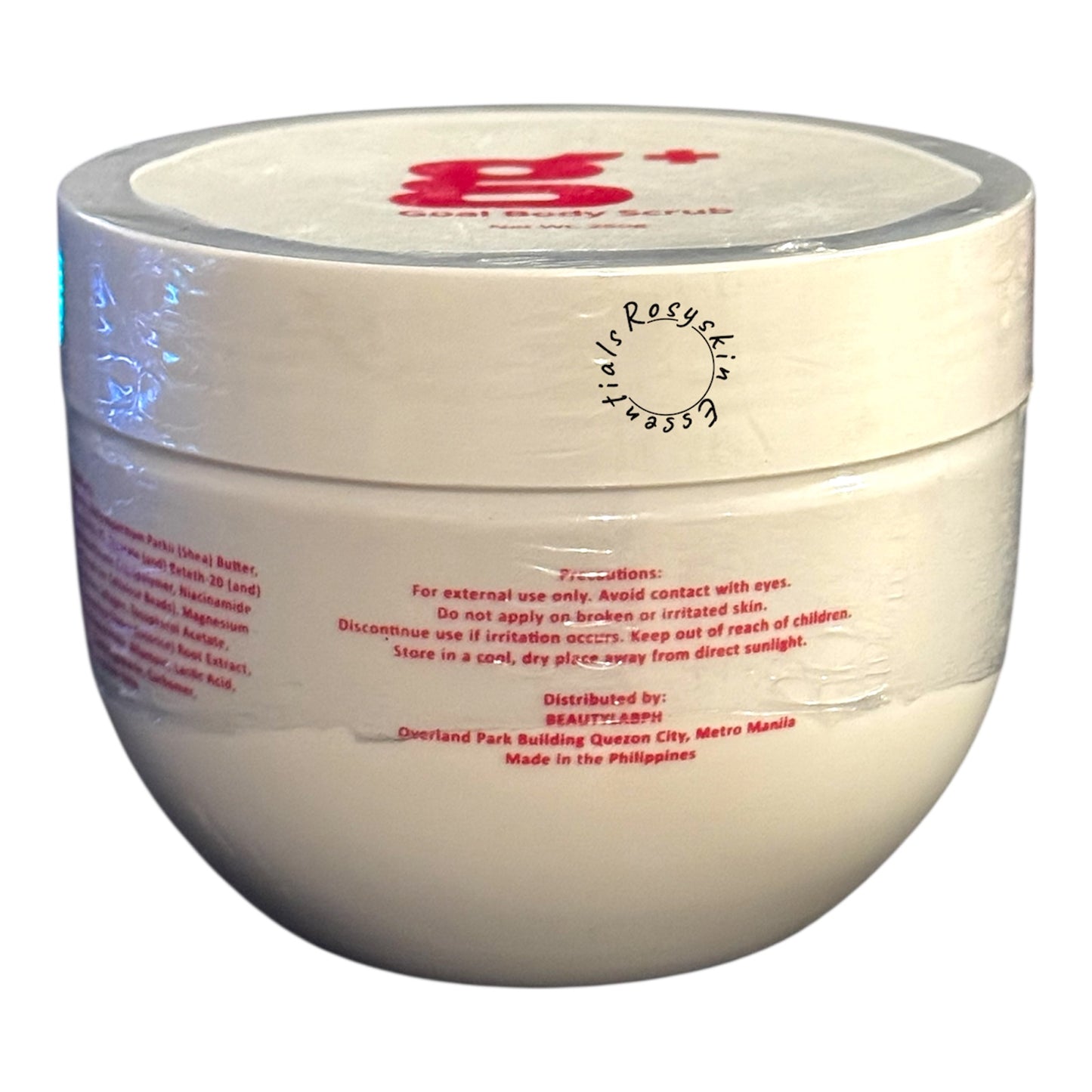 Beautylab G+ Goal Body Scrub 250g