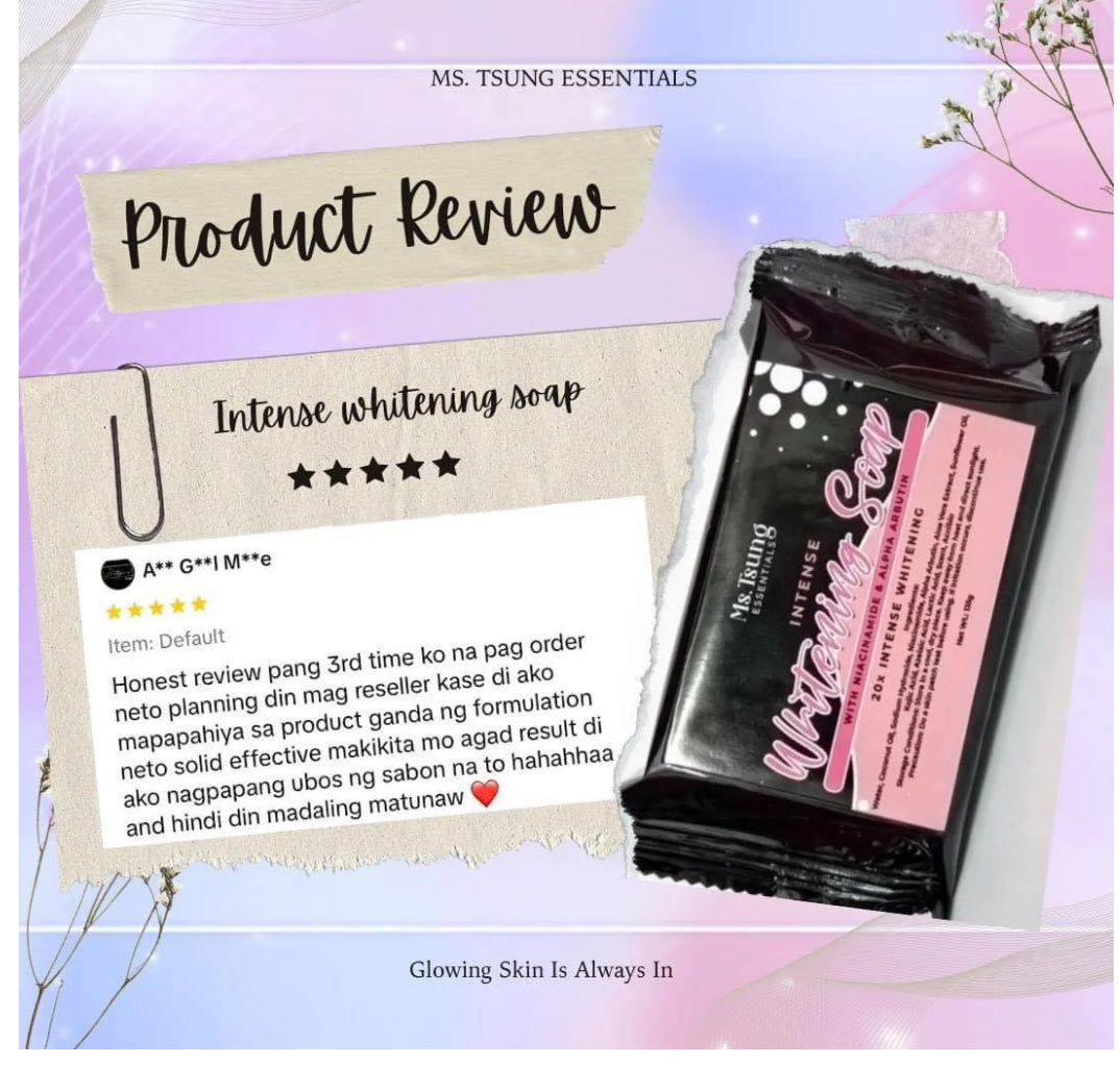 Ms. TSUNG essentials - intensive Whitening soap 135g