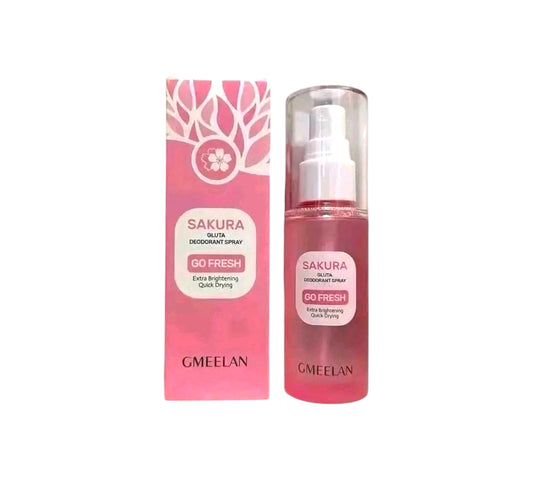 GMEELAN SAKURA GLUTA DEODORANT SPRAY- GO FRESH