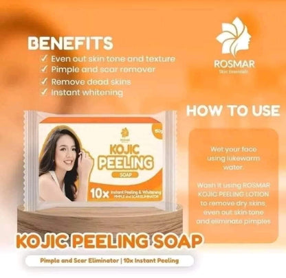Rosmar Kojic Peeling Soap