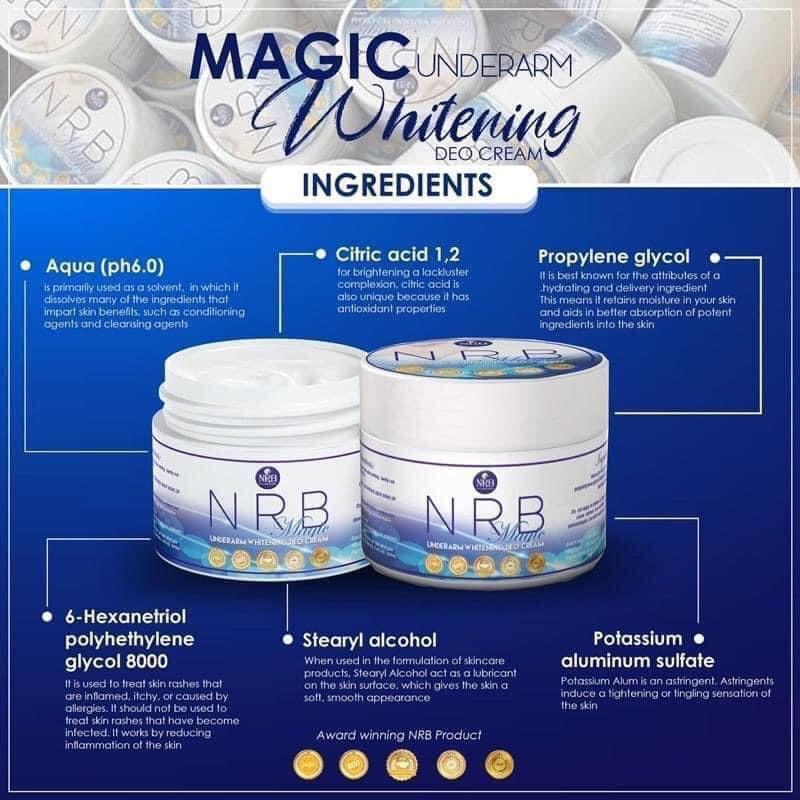 NRB Magic Underarm Whitening cream