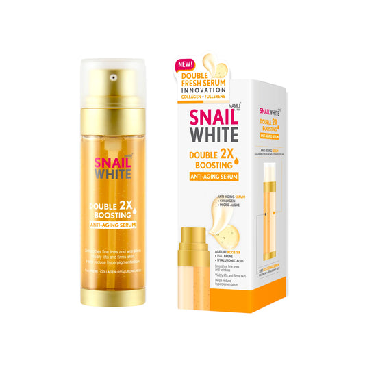 Snail white 2X Double Boosting Serum Anti-aging (Big size)