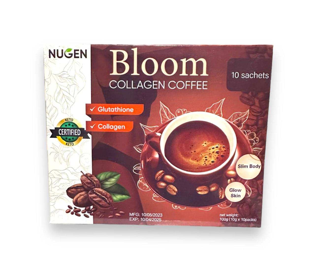 NUGEN- Bloom Collagen Coffee 10x X 10sachet