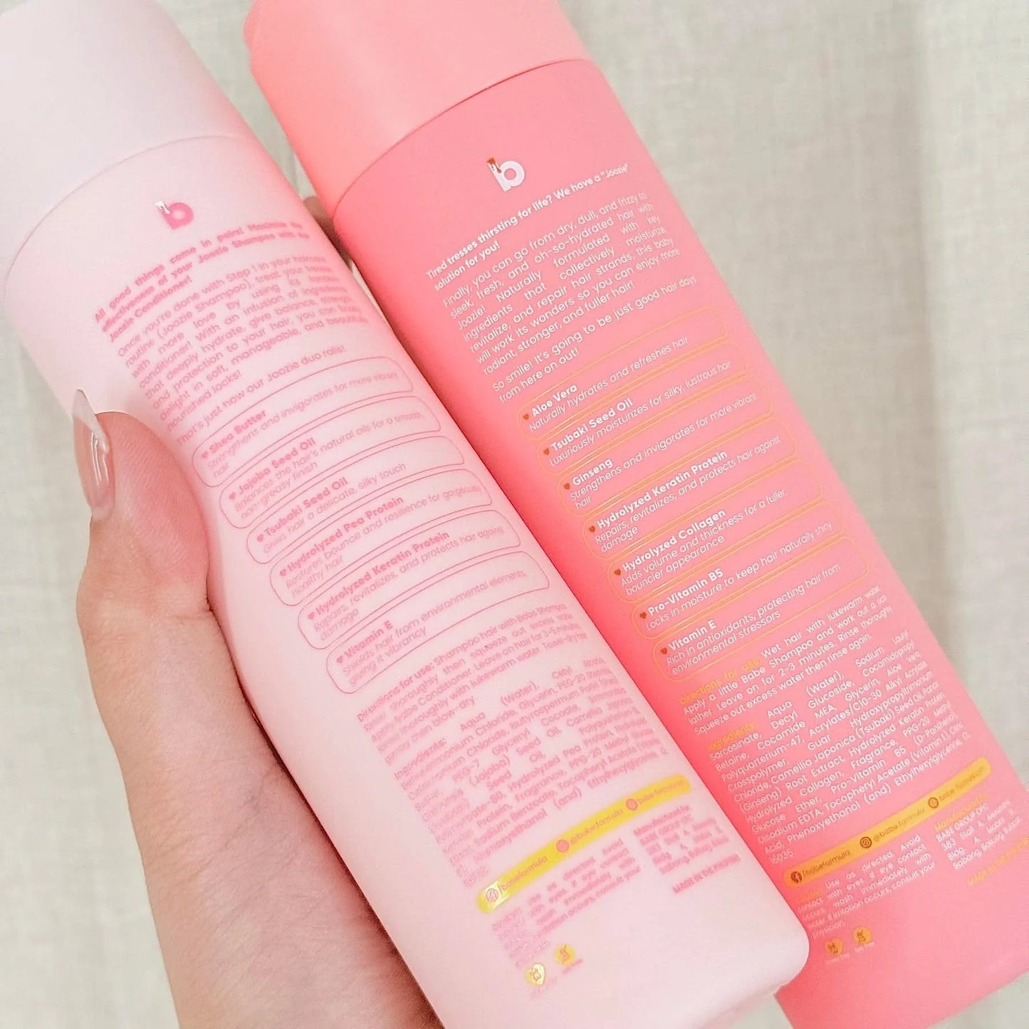 Babe Formula - JOOZIE Tsubaki + Keratin 250ml