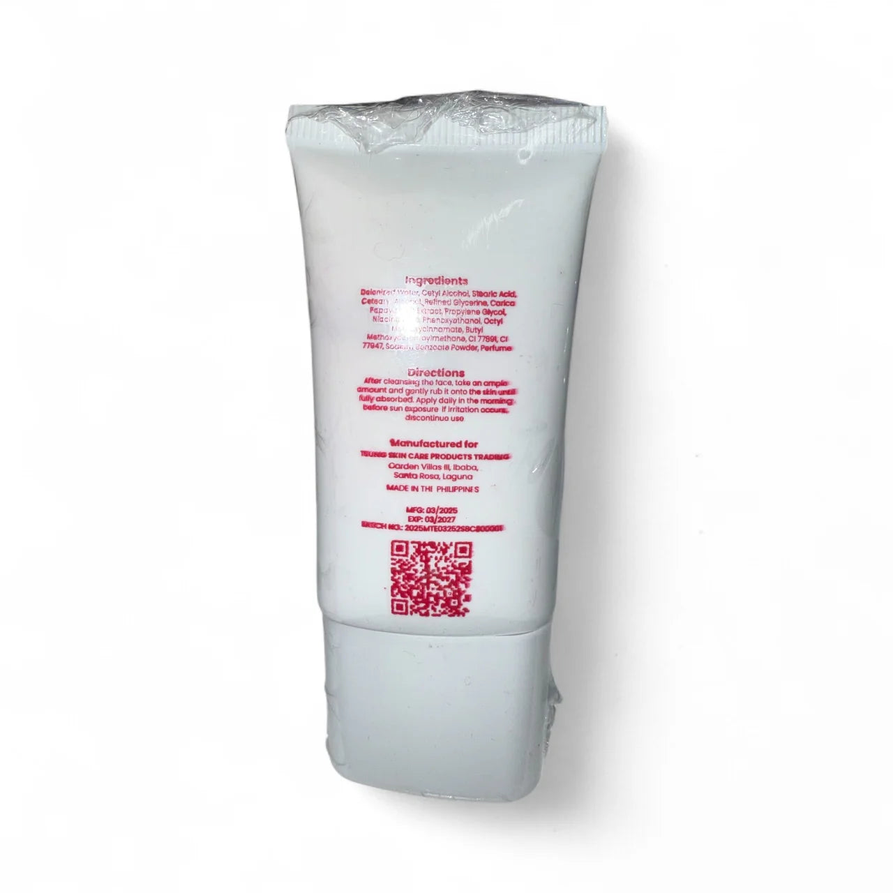 Ms. Tsung Essentials - Luminous Sunblock cream SPF30 with Niacinamide & papaya extract -30g