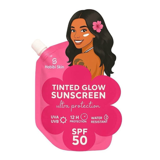 Habibi Skin Tinted Glow Sunscreen Ultra Protection SPF50 - 50g