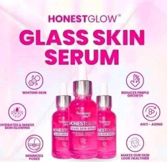 Transformed Skin - Honest Glow Glass Skin Serum 30ml (Pink)