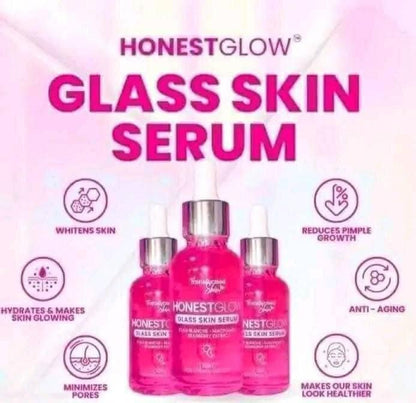 Transformed Skin - Honest Glow Glass Skin Serum 30ml (Pink)