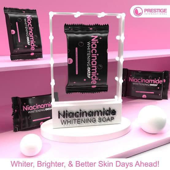 PRESTIGE- NIACINAMIDE WHITENING SOAP 75g