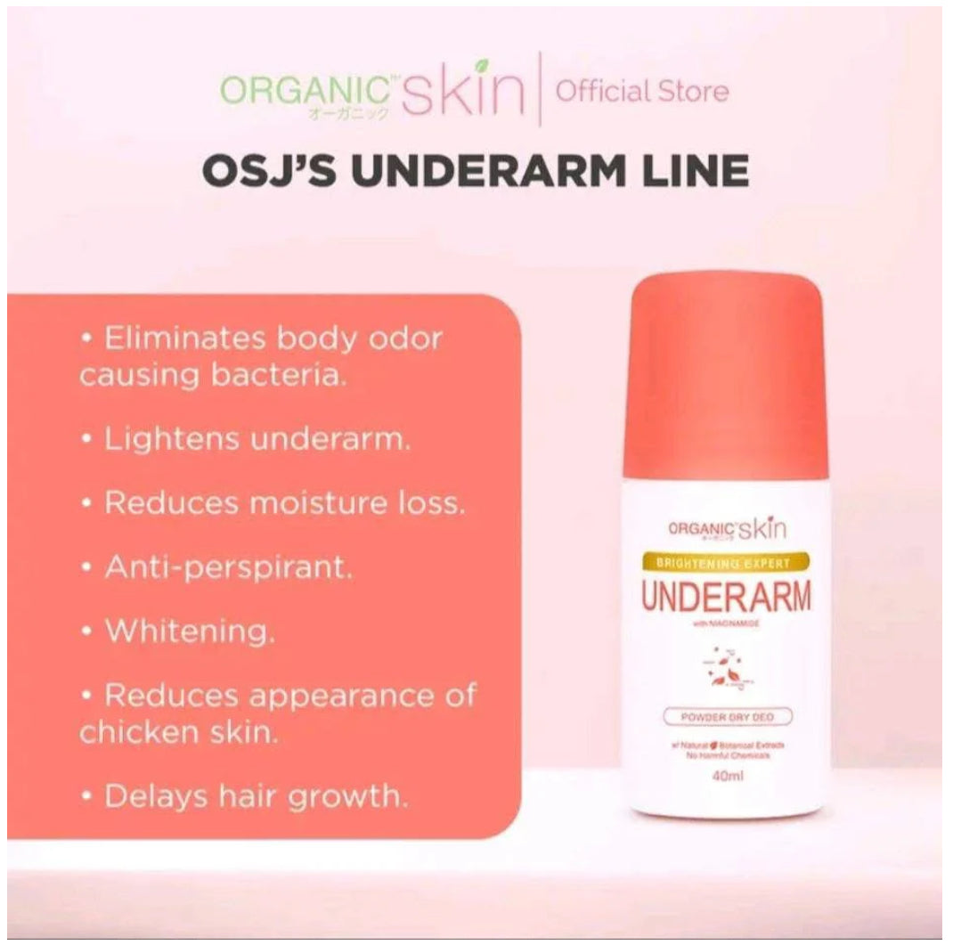 Organic Skin - underarm Powder Dry Deo 40ML