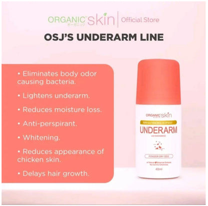 Organic Skin - underarm Powder Dry Deo 40ML