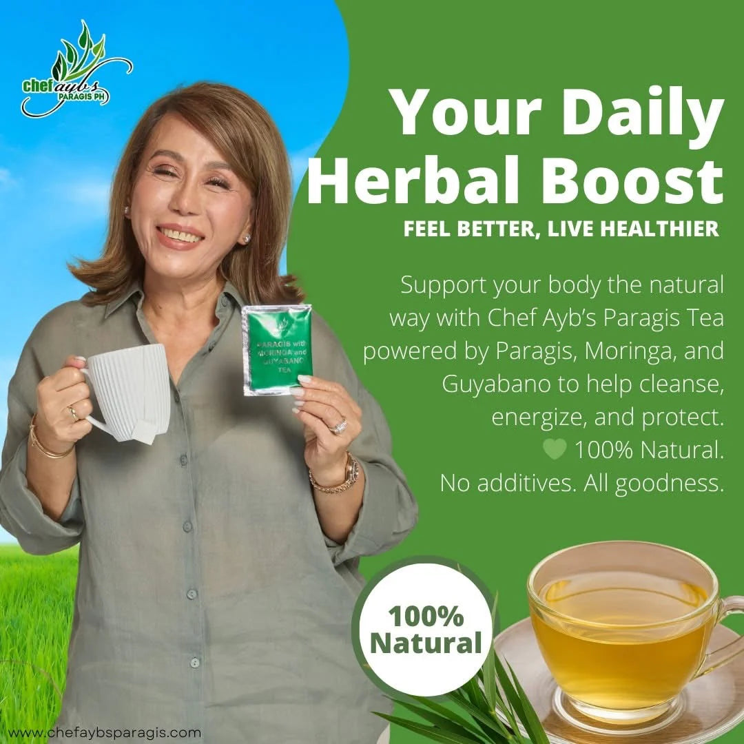 Paragis w/ moringa & Guyabano Tea 36g -20 tea bags