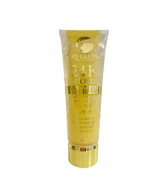 SYGLOW 24K LUMINOUS BRIGHTENING LOTION SPF75 -250ML