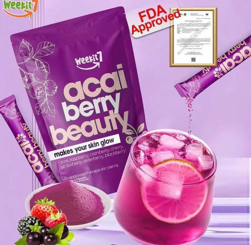 Weekit7 Açaí Berry Beauty -7 sachets x 35grams