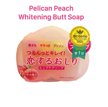 Pelican Hip & Booty Care Scrub Soap Peach Scent 85g