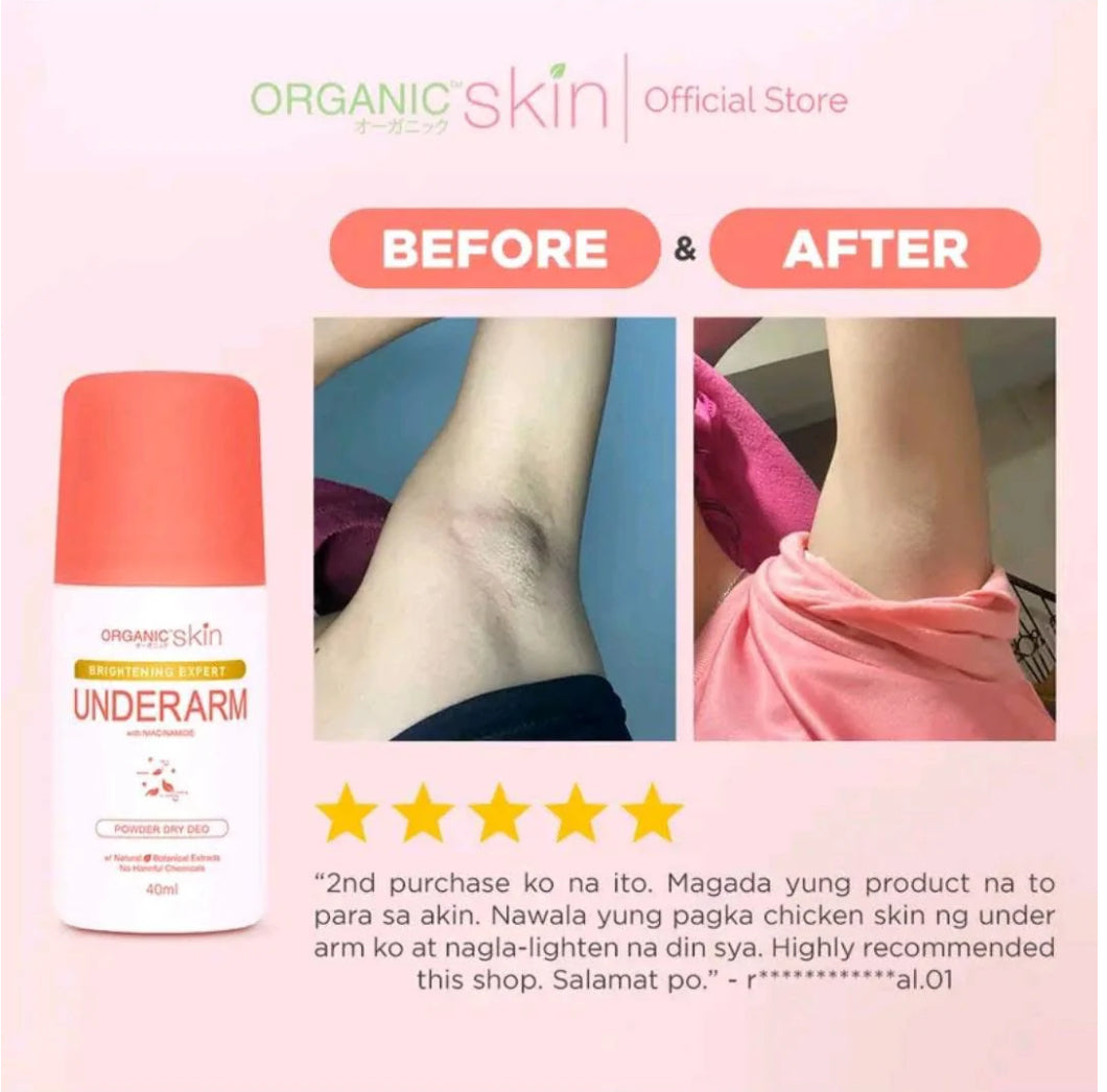 Organic Skin - underarm Powder Dry Deo 40ML