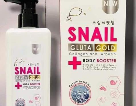SNAIL GLUTA GOLD Collagen & Arbutin Body Booster 400ML