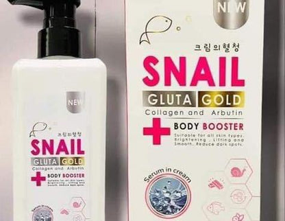 SNAIL GLUTA GOLD Collagen & Arbutin Body Booster 400ML