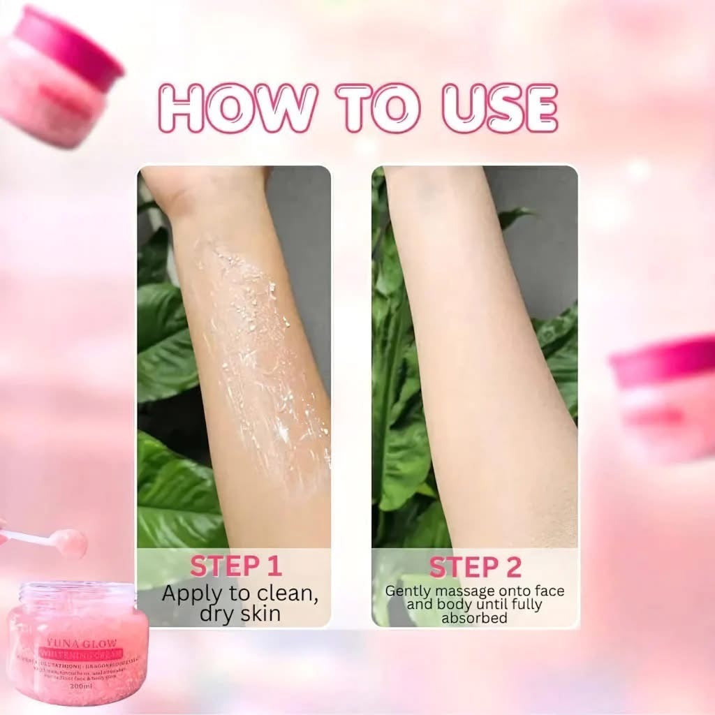 BMRS -YUNA Glow Whitening cream -200ml