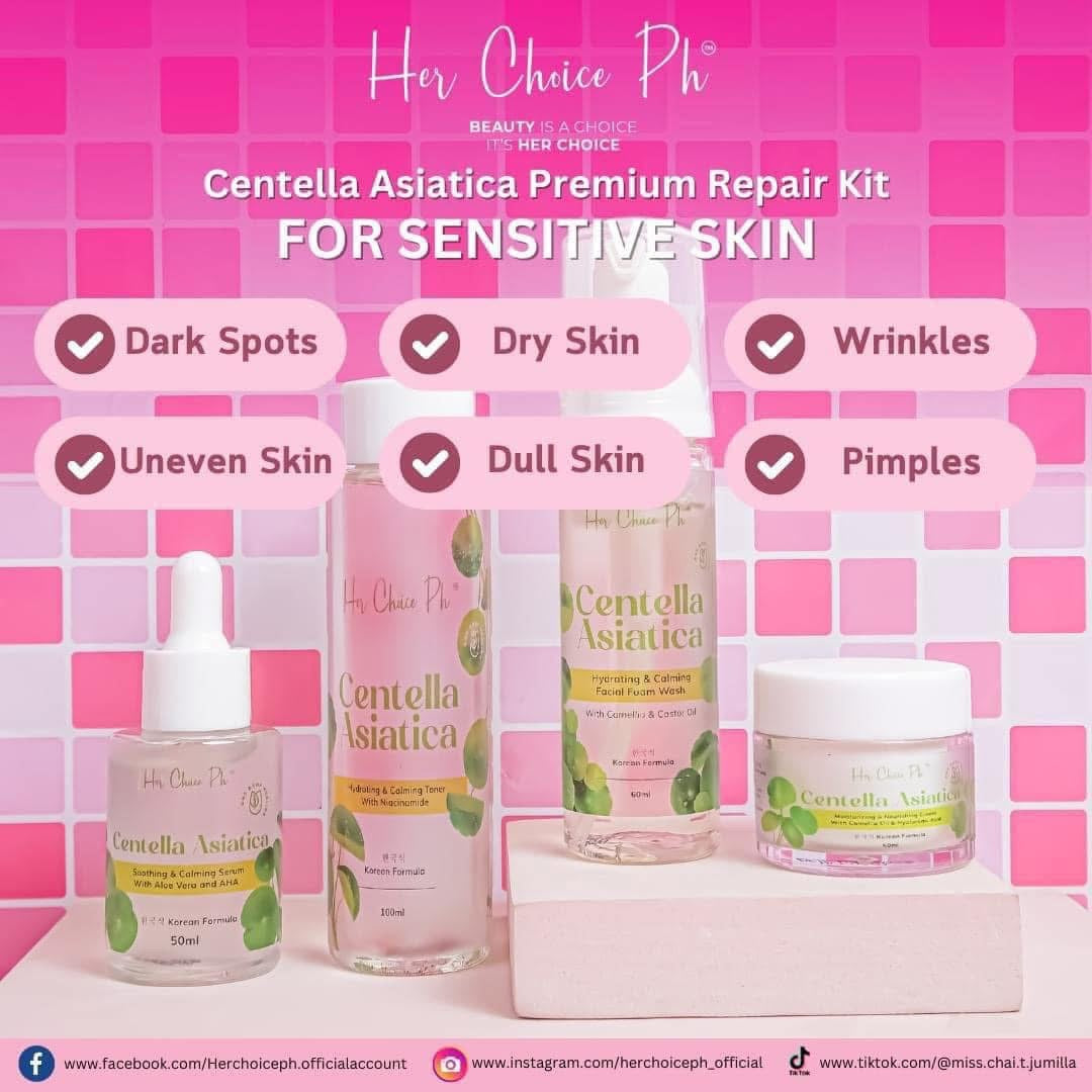 Her Choice PH - Centella Asiatica Premium Repair Set