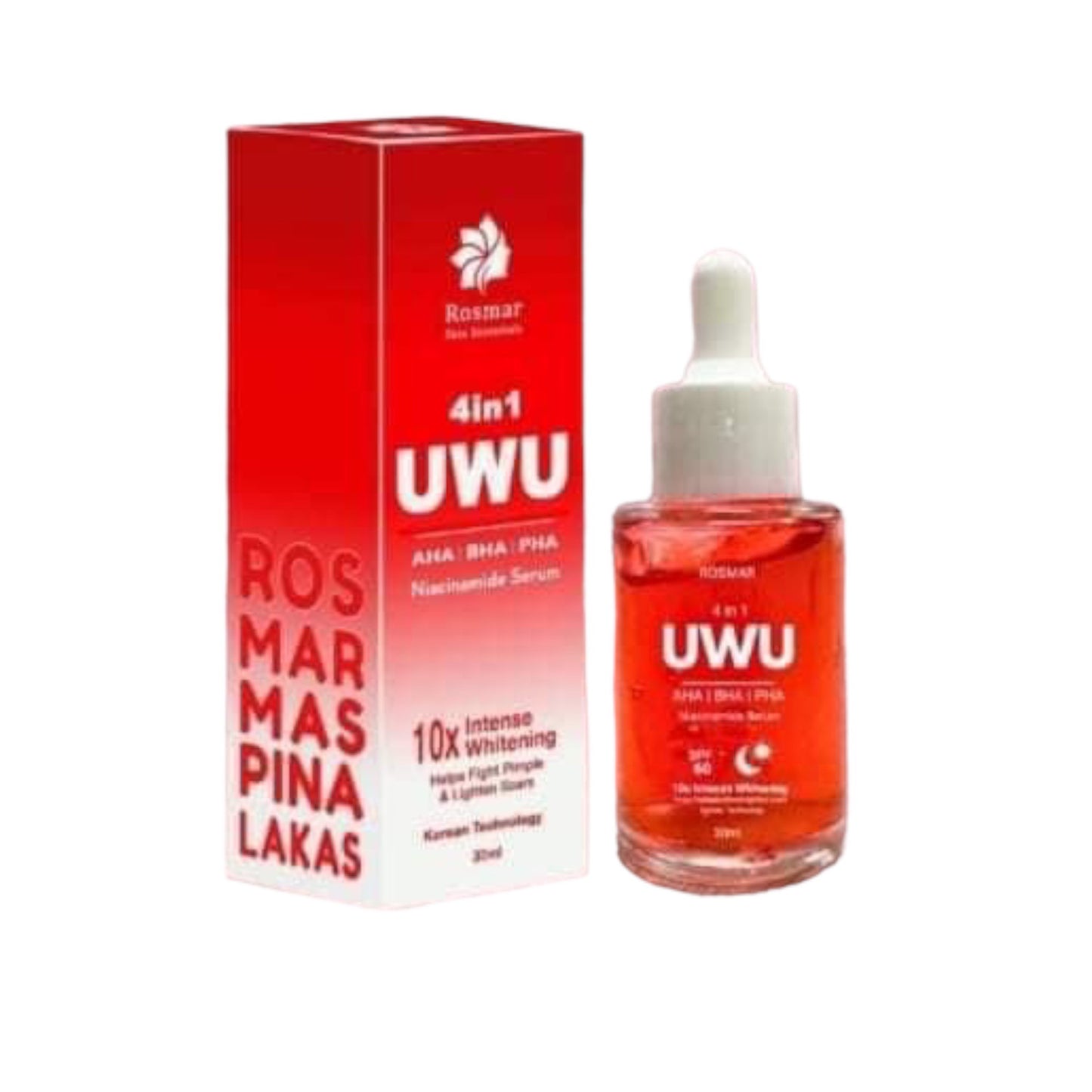 Rosmar-  3in1 UWU 24 Hours Serum W/SPF60 (AHA. BHA. PHA) -30ml