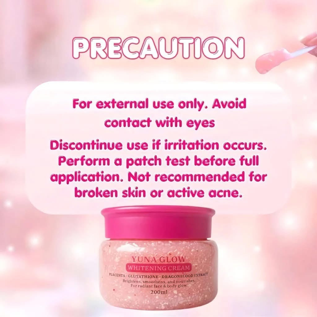 BMRS -YUNA Glow Whitening cream -200ml