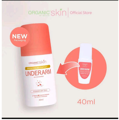 Organic Skin - underarm Powder Dry Deo 40ML