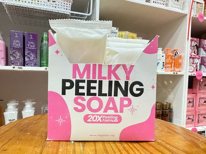 Habibi Skin - Milky Peeling soap (50g X 20PCS/ box)