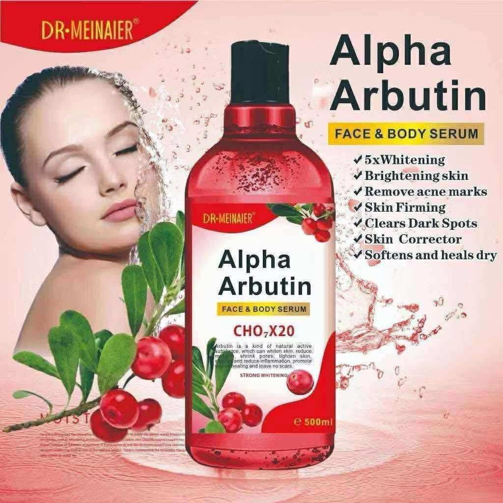 Dr. Meinaier Alpha Arbutin Face & Body Serum 500ml