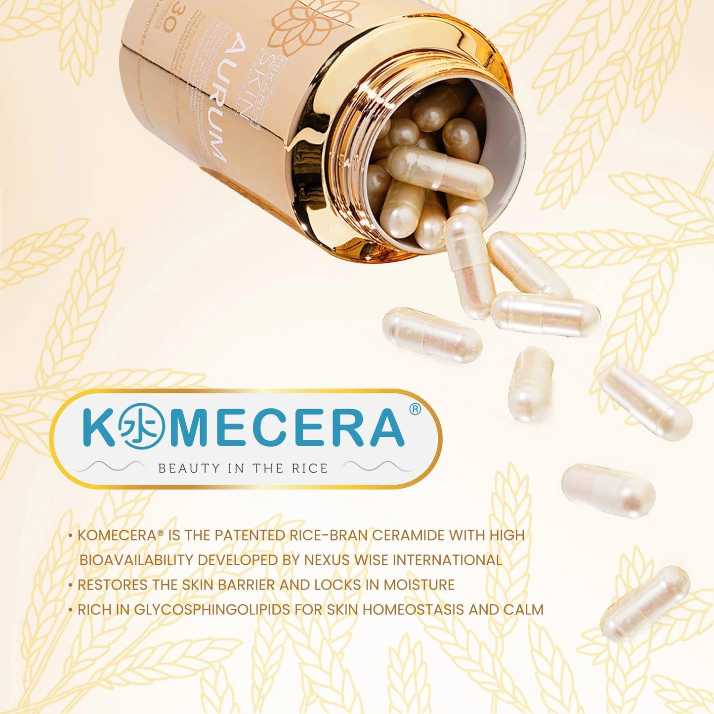 Hikari Skin essentials - AURUM Glutathione 30 caps