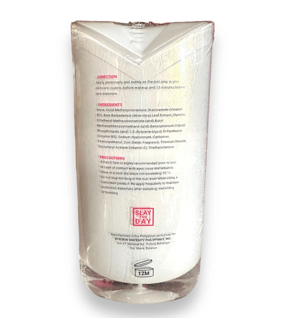 Ryxskin Invisible Sunshield/Sunscreen Spf40 PA+++ - 50ML