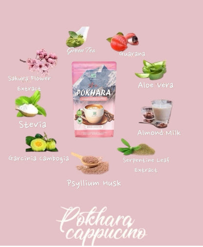 Namiroseus Pokhara Capuccino Coffee Mix -10 sachet