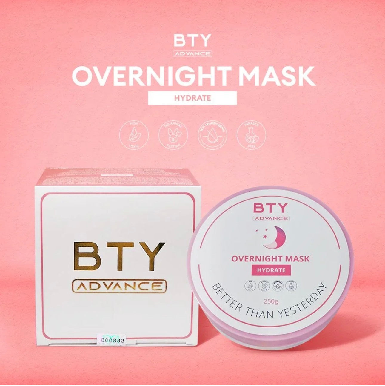 BTY ADVANCE - Overnight Mask Hydrate -250g