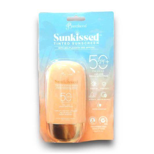 BAREFACED-Sunkissed Tinted Sunscreen  SPF50 PA+++, 50g