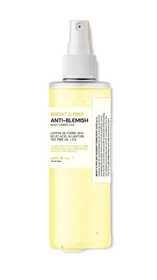 Catt & co. Bright & Free Anti-Blemish Body Toning Juice 100ML