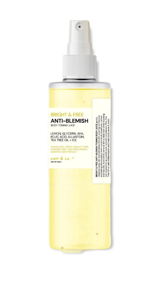 Catt & co. Bright & Free Anti-Blemish Body Toning Juice 100ML