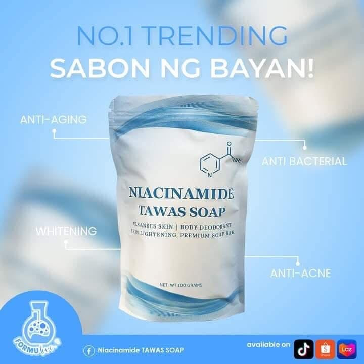 NIACINAMIDE TAWAS SOAP 100g ROSYSKIN ESSENTIALS LLC NIACINAMIDE TAWAS SOAP 100g ROSYSKIN ESSENTIALS LLC