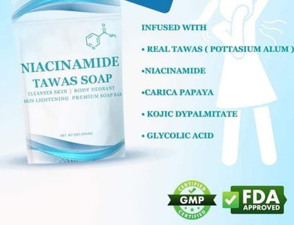 NIACINAMIDE TAWAS SOAP 100g