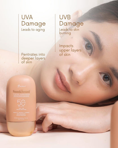 BAREFACED Sunkissed Tinted Sunscreen  SPF50 PA+++, 50g
