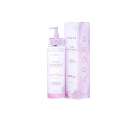 Adorn by Calmskin - Milky Whitening Body Lotion SPF50 -200ML